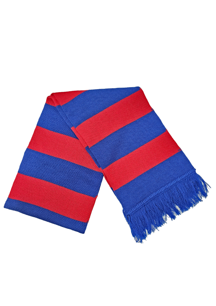 Hato Paora College Scarf Royal/Red One Size